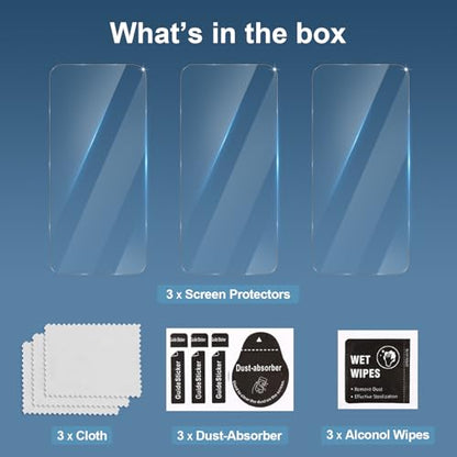 GiiYoon-3 PACK Screen Protector for OnePlus 15 [HD Full Coverage] [Easy Installation] [Scratch Resistant] [9H Hardness] - size: OnePlus 15
