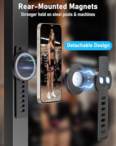 Stroller Phone Holder, Compatible with MagSafe, Magnetic Handlebar Mount