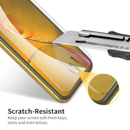 UNBREAKcable 2-Pack Screen Protector for iPhone 11/XR Tempered Glass - size: iPhone 11/XR