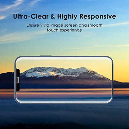 JETech One Touch Screen Protector for iPhone 12/12 Pro, 2-Pack - size: iPhone 12/12 Pro