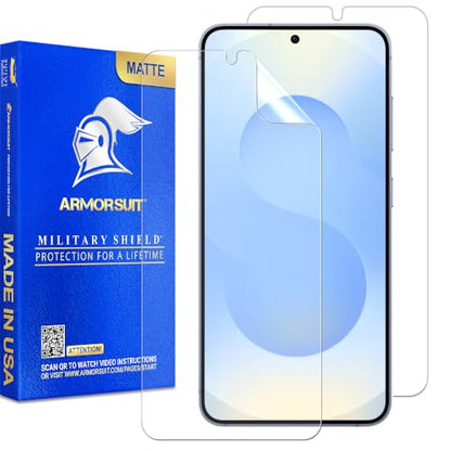 ArmorSuit 2 Pack Paper-Feel Texture Screen Protector for Samsung Galaxy S25 Plus (6.7") Case Friendly MilitaryShield Matte Film - Made in the USA
