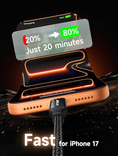 JSAUX 100W USB C to USB C Cable [2-Pack 3.3FT], PD Fast Charging, Black - color: Black, size: 3.3ft+3.3ft