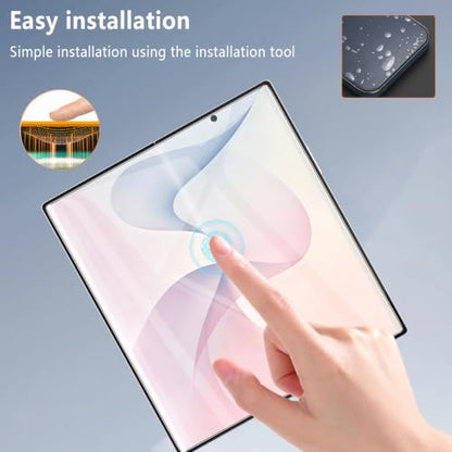 3-Pack Screen Protector for Samsung Galaxy Z Fold 8 Ultra Flexible TPU Film, HD Clear Bubble-Free Self-Healing, Support Fingerprint Unlock Protective Cover Film for Galaxy Z Fold8 Ultra - size: Samsung Galaxy Z Fold 8 Ultra