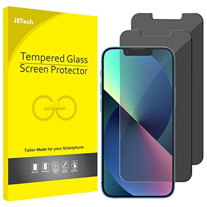 JETech Privacy Screen Protector for iPhone 13/13 Pro, 2-Pack - size: iPhone 17e/16e/13/13 Pro