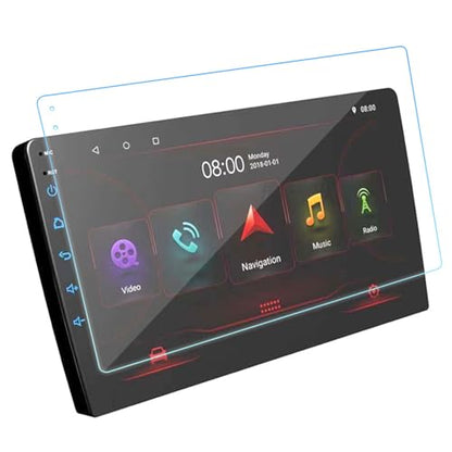 Tbest Navigation Screen Protector Anti Glare Anti Fingerprint Central Control Tempered Film for Car (9 Inch) - size: 9 Inch
