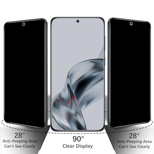 Pokolan 3 Pack Privacy Screen Protector for Samsung Galaxy S26 Plus - size: Galaxy S26 Plus