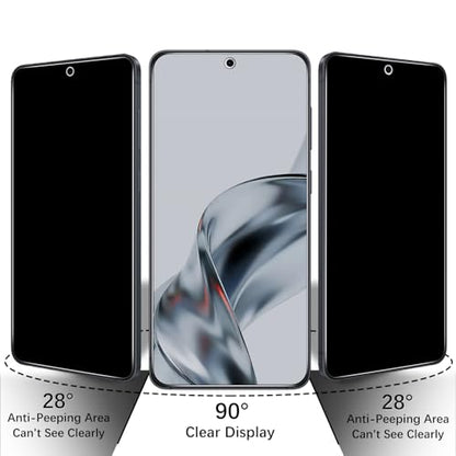 Pokolan 3 Pack Privacy Screen Protector for Samsung Galaxy S26 Plus - size: Galaxy S26 Plus