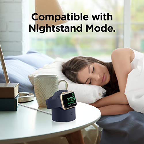 elago W2 Charger Stand for All Apple Watch Series - color: Jean Indigo