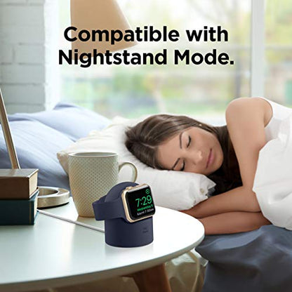 elago W2 Charger Stand for All Apple Watch Series - color: Jean Indigo