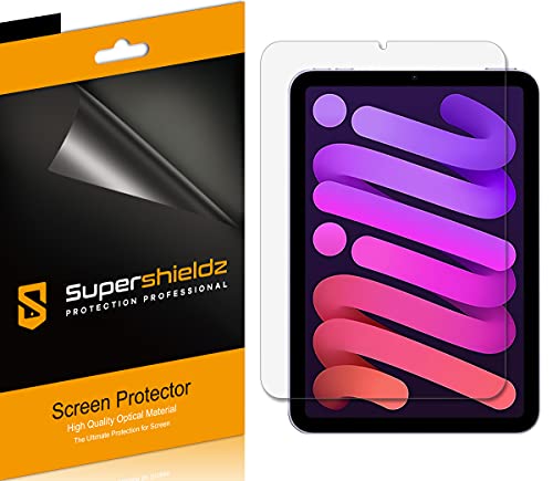 Supershieldz (3 Pack) Anti-Glare (Matte) Screen Protector Designed for iPad Mini (Mini 7, 7th Generation 2024, A17 Pro) / iPad Mini 6 (2021, 6th Generation) 8.3-Inch