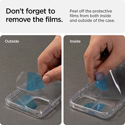 Spigen for iPhone 13 Pro Max Case, Ultra Hybrid [No Magnet Ring][Anti-Yellowing] - Sierra Blue - color: Sierra Blue, size: iPhone 13 Pro Max