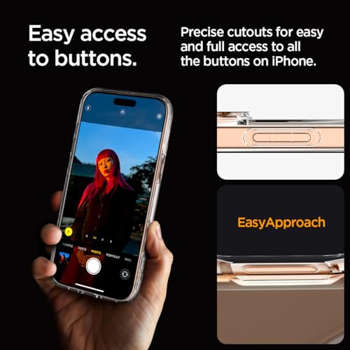 Spigen for iPhone 16 Pro Case, Ultra Hybrid MagFit [Anti-Yellowing] [Compatible with Magsafe] - Clear - color: Clear, size: iPhone 16 Pro