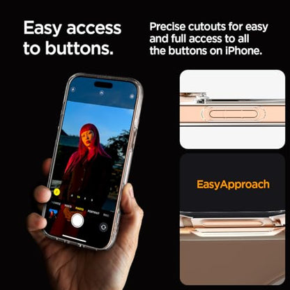 Spigen for iPhone 16 Pro Case, Ultra Hybrid MagFit [Anti-Yellowing] [Compatible with Magsafe] - Clear - color: Clear, size: iPhone 16 Pro