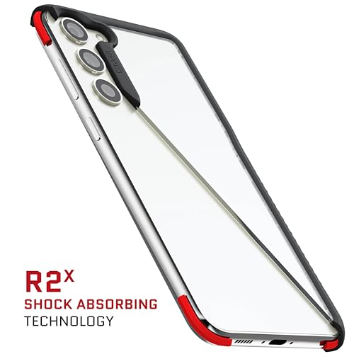 Ghostek Covert Galaxy S23 Plus Case Clear with Military Grade Shockproof Protection, Non-Slip Grip, Protective Silicone Phone Cover Designed for 2023 Galaxy S23+ (6.6") (Black) - color: Black [Limited], size: Galaxy S23 Plus