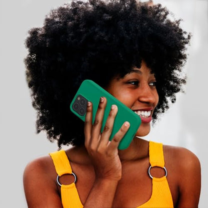 kwmobile Case Compatible with Apple iPhone 16 Pro Case - TPU Silicone Phone Cover with Soft Finish - Emerald Green - color: emerald green, size: iPhone 16 Pro