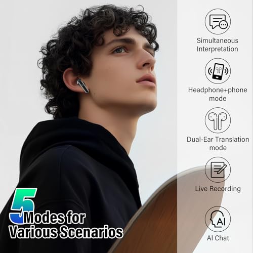 Wireless Earbuds, Bluetooth 5.4 Headphones 48H Playtime Ear Buds, Bluetooth Earbuds Stereo with LED Display, Clear Call, IPX7 Waterproof in Ear Earphones with ENC Mic for Phones/Sports/Laptop, Black - color: Jet Black