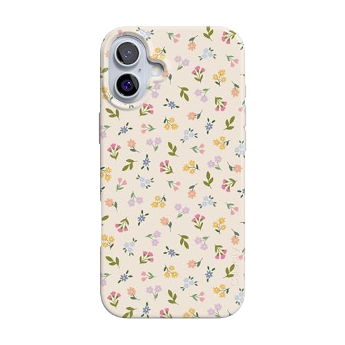 Casely iPhone 16 Case | Ditsy Floral | Tiny Flowers | Compatible with MagSafe | Classic Ultra Thin Design - color: Ditsy Floral | Tiny Flowers, size: Iphone 16