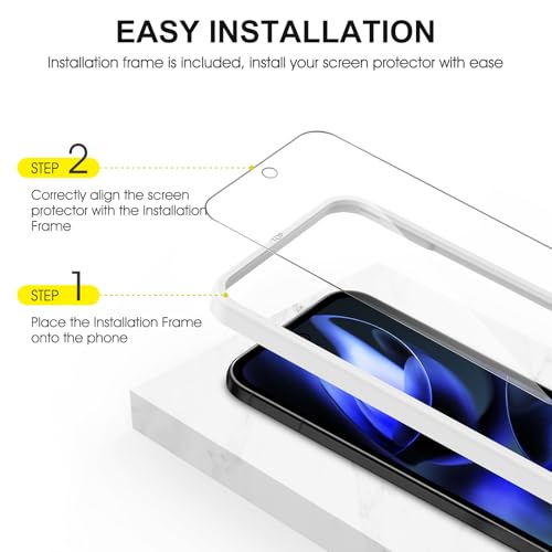 SPARIN Screen Protector for Google Pixel 9A 6.3 Inch, 3+2 Pack - size: Google Pixel 9A