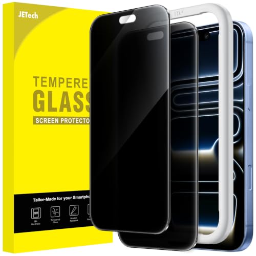 JETech Privacy Screen Protector for iPhone New Pro, 2-Pack - size: iPhone NEW Pro