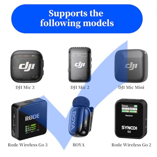 1 Pack USB C to Lighting OTG Adapter for Connecting DJI Mic Mini & DJI Mic Series Receiver to iPhone 14 13 12 11 Mac Wireless Microphone Receiver (1)