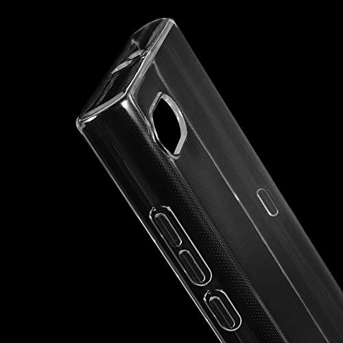 Protective Case for Unihertz Titan Slim - Clear | 4.2" Slim Shockproof Bumper Back Cover Anti-Scratch Flexible TPU Shell, Grip-Friendly - color: Transparent