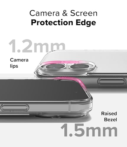 Ringke for iPhone 16 Case [Fusion Matte Clear] | Oil & Dirt Resistant, Anti-Fingerprint Technology Prevents Oily Smudges, Frosted Coating Feels Velvety Soft - size: iPhone 16