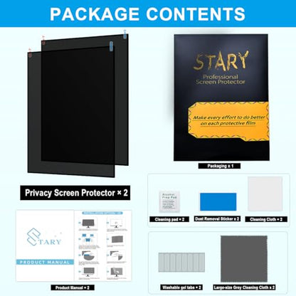 STARY [2 Pack 24 Inch Computer Monitor Privacy Screen for 16:9 Ratio - size: 24 Inch 16:9 Upgrade