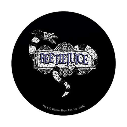 Beetlejuice Logo PopSockets Swappable PopGrip
