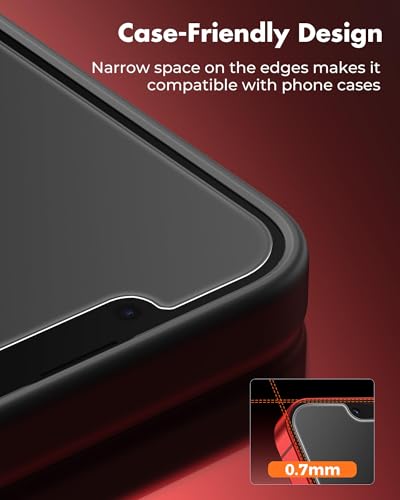 UNBREAKcable 4PCS Screen Protector for iPhone 14 Plus - 2 Privacy Tempered Glass+ 2 Clear Glass Double Shatterproof [Installation Frame] [9H Hardness] [Case Friendly] Anti-Scratch iPhone 6.7 inch - size: iPhone 14 Plus