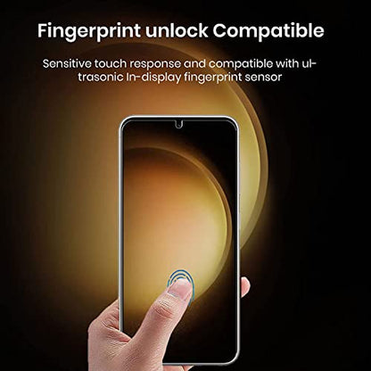 OnePlus 13R Privacy Screen Protector, Case Friendly, Support Fingerprint Unlock, Full Adhesive Hydrogel Film [2 Pack], Anti-Spy Flexible Privacy TPU Film for OnePlus 13R 5G
