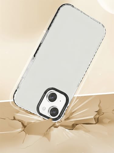 Phone Case Compatible with iPhone 15, Clear Case Shockproof Protective Bumper Slim Cover - color: Clear, size: iPhone 15