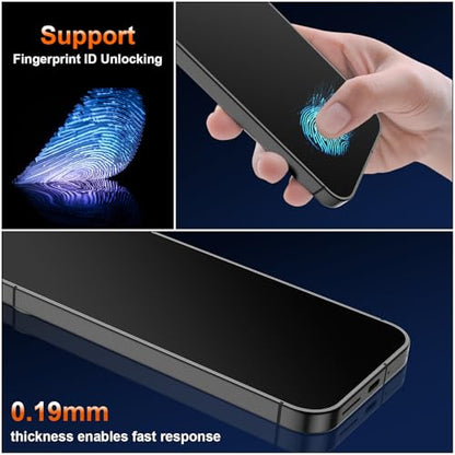 28 ° Matte Privacy TPU Screen Protector for Google Pixel 9 Pro - size: Pixel 9 Pro