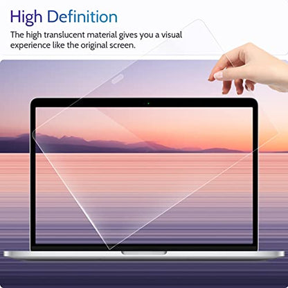 Peslv 3-Pack Anti Blue Light Screen Protector for MacBook Pro 13 Inch - size: MacBook Pro 13" 2016-2022