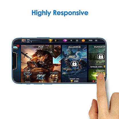 JETech Screen Protector for iPhone 13/13 Pro, 3-Pack | HD Clear, Face ID Compatible, Anti-Scratch Glass - size: iPhone 17e/16e/13/13 Pro
