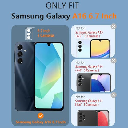 Battery Case for Galaxy A16/A17,Enhanced 10000mAh Portable Protective Wireless Charging Case Support Carplay Compatible with Galaxy A16 A17(6.7 inch) Rechargeable Extended Battery Charger Cover-Black - size: for Galaxy A16/A17