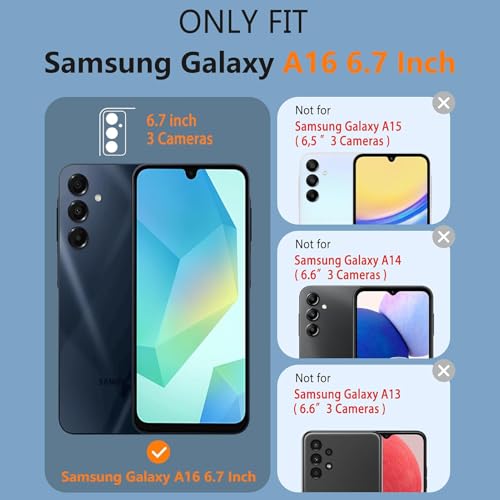 Battery Case for Galaxy A16/A17,Enhanced 10000mAh Portable Protective Wireless Charging Case Support Carplay Compatible with Galaxy A16 A17(6.7 inch) Rechargeable Extended Battery Charger Cover-Black - size: for Galaxy A16/A17