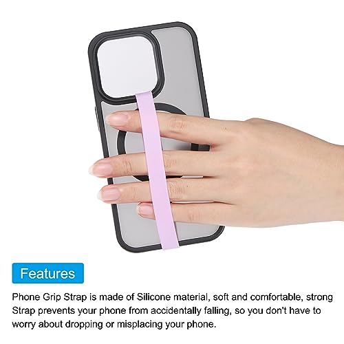 MECCANIXITY Phone Grip Strap Wrist Strap Silicone Cord Mint Green 2Pcs - color: Mint Green