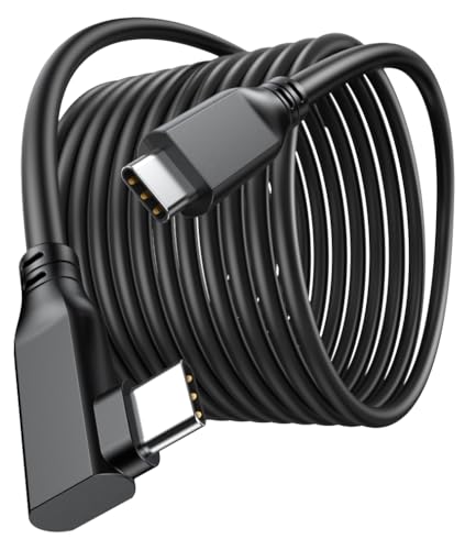 USB C to USB C Cable 25FT- 90 Degree Right Angle 60W Fast Charging - size: 25FT