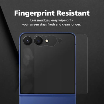 2 PACK Front Privacy Screen Protector Compatible with Samsung Galaxy Z Flip 7 [25° Anti Spy] EPU+PET Film, Self-Healing, Easy Installation, Case Friendly, 3H Hardness - size: Galaxy Z Flip 7
