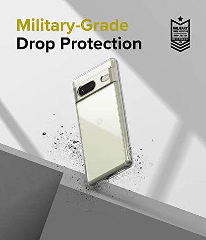 Ringke for Google Pixel 7 Case [Fusion Matte Clear] | Oil & Dirt Resistant, Anti-Fingerprint Technology Prevents Oily Smudges, Frosted Coating Feels Velvety Soft - size: Pixel 7