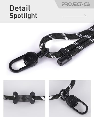 Cell Phone Lanyard 1,Phone Tether Tab 2,Crossbody Strap,Lanyards for Around the Neck,Adjustable Strap 80-160cm (Blackshadow-B) - color: Blackshadow-b