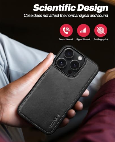 OCASE for iPhone 16 Pro Case Detachable Wallet Case with Card Holder, 2 in 1 Pu Leather Flip Folio with RFID Blocking Stand Wrist Strap Shockproof Phone Cover 6.3 Inch 2024, Graphite - color: Graphite, size: iPhone 16 Pro