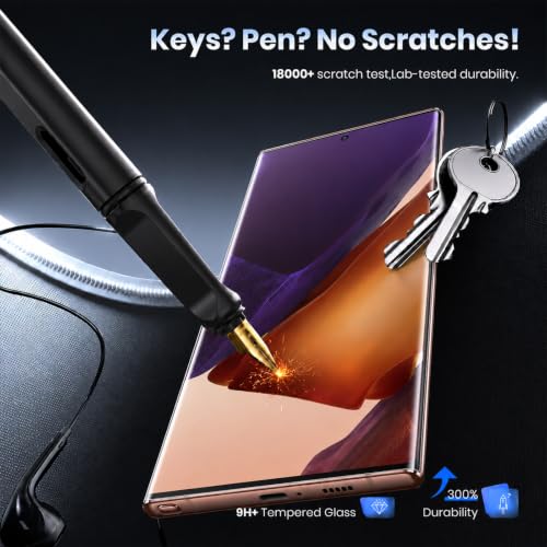 V-PORYADKU 2+2 Pack for Samsung Galaxy Note 20 Ultra Screen Protector - size: 6.90 inch