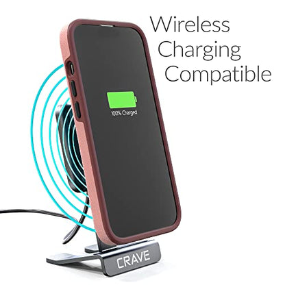 Crave Dual Guard for iPhone 14 Pro, Shockproof Protection Dual Layer Case for Apple iPhone 14 Pro (6.1") - Blush - color: Blush
