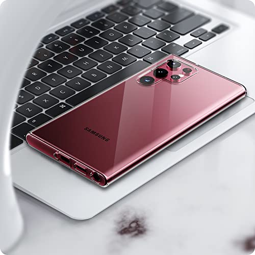for Samsung Galaxy S22 Ultra Case, Ultra [Slim Thin] Flexible TPU Scratch Resistant Gel Rubber Soft Silicone Protective Clear Case Cover for Samsung Galaxy S22 Ultra(Clear) - size: S22 Ultra