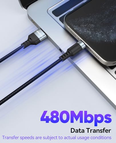 15ft USB C Cable Fast Charging 23W, Extra Long USB A to USB-C Charger Cord - size: 15 Feet