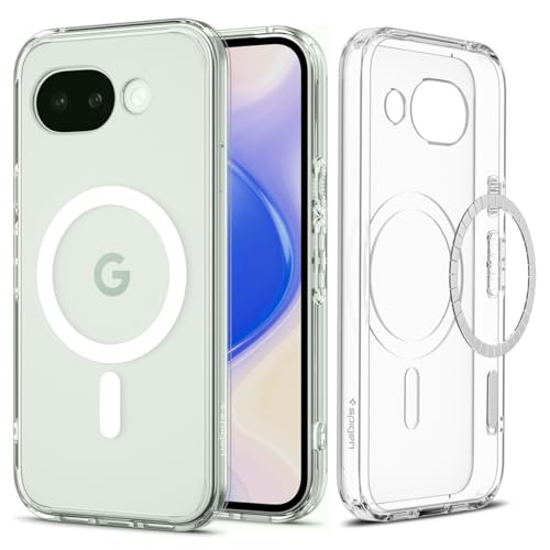 Spigen Ultra Hybrid MagFit for Pixel 10a Case, Clear White - color: Mag Clear, size: Pixel 10a