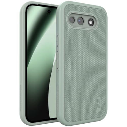 TUDIA for Google Pixel 10a Case (2026) - [MergeGrip] Dual Layer Heavy Duty Slim [Military Grade Drop Tested] Shockproof Protective Pixel 10A Phone Cases - Green Lily - color: Green Lily, size: Pixel 10a Standard