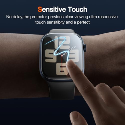 EGV for Apple Watch SE Series 6/5/4 40mm Screen Protector, Auto Install Box - size: 40mm