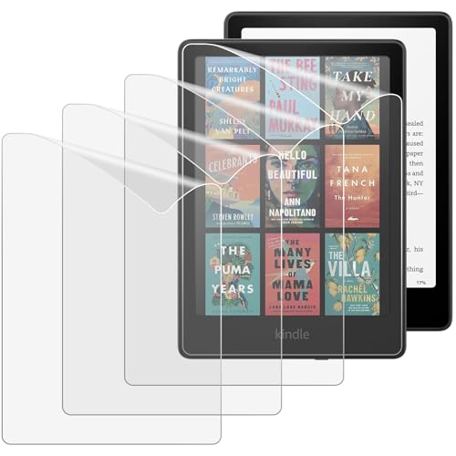MoKo 4 Pack Screen Protector for 7" Kindle Paperwhite 12th Gen 2025/2024 - size: 4 Pack